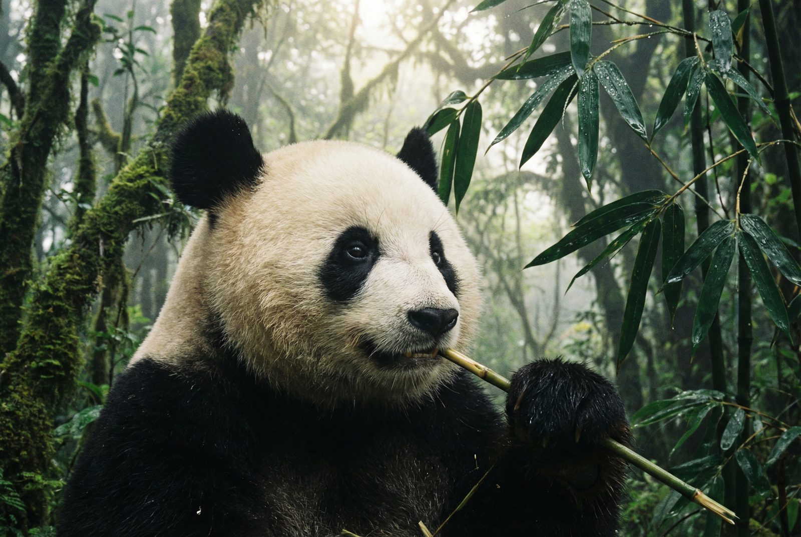 91熊猫吃竹子视频